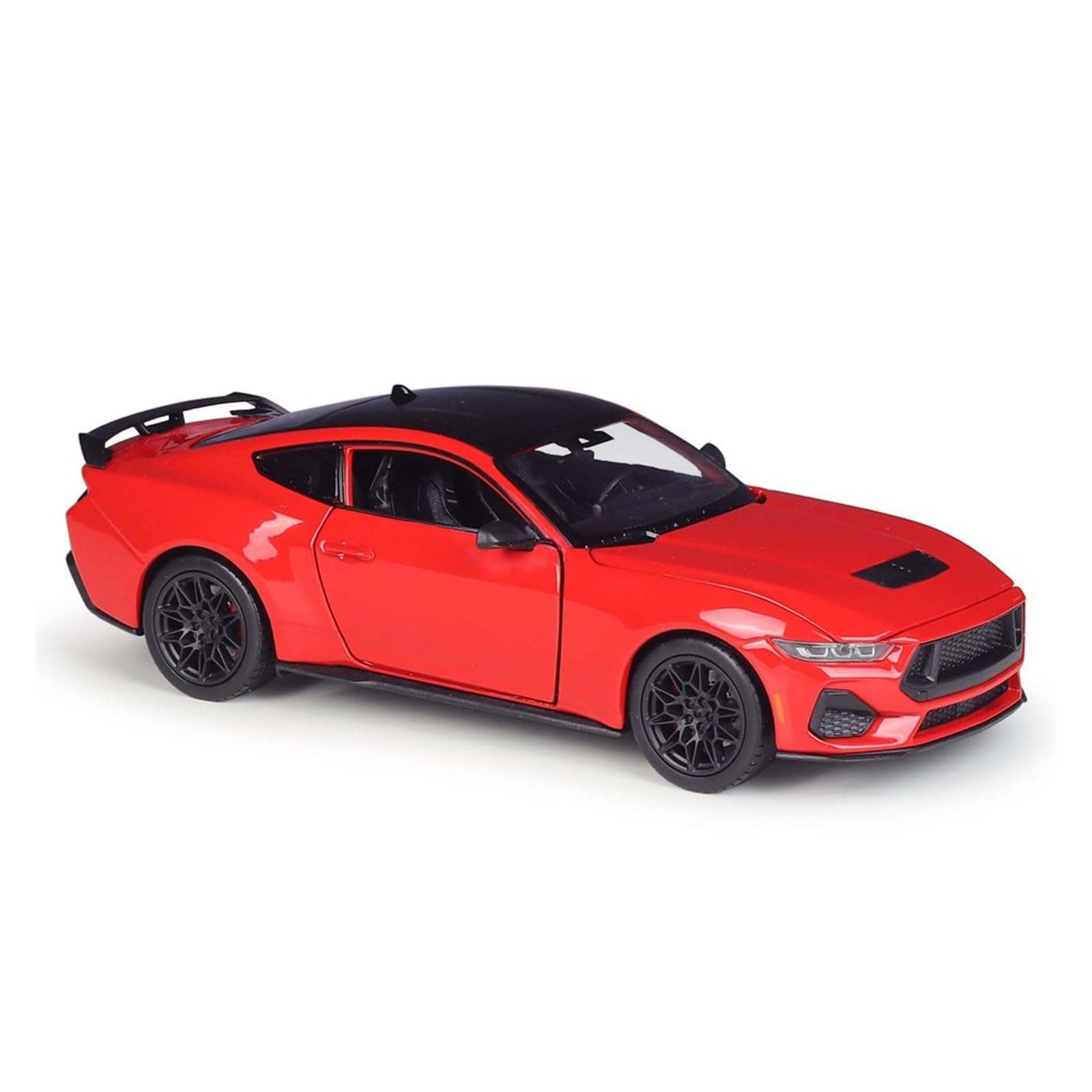 BANKOTO Diecast Car 1:25 For Mustang GT 2024 Alloy Model Diecasts Metal Vehicles Collectible Model(Red)