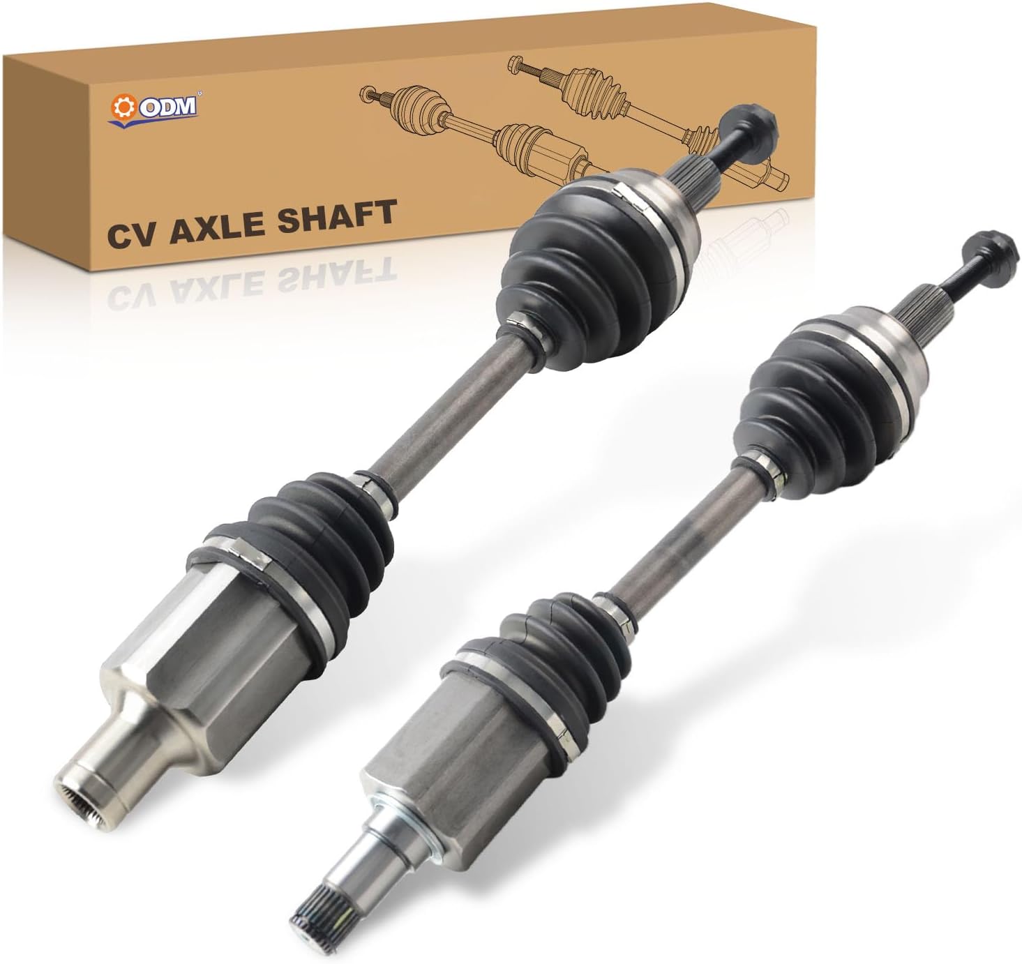 ODM Front Left and Right CV Axle Shaft Assembly Fit For Mercedes-Benz 2008-2010 C300 V6 3.0L, 2013-2014 C300 V6 3.5L, 2013-2015 C350 V6 3.5L AWD, 2015-2015 F400 V6 3.0L, 669306 669307 Pair CV Axles