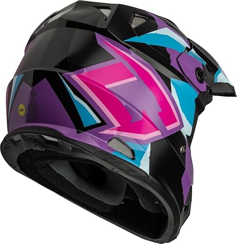 Miniatura 2 de Gmax MX-96S Casco de estilo MX para moto de nieve para deportes de invierno con caja de respiración