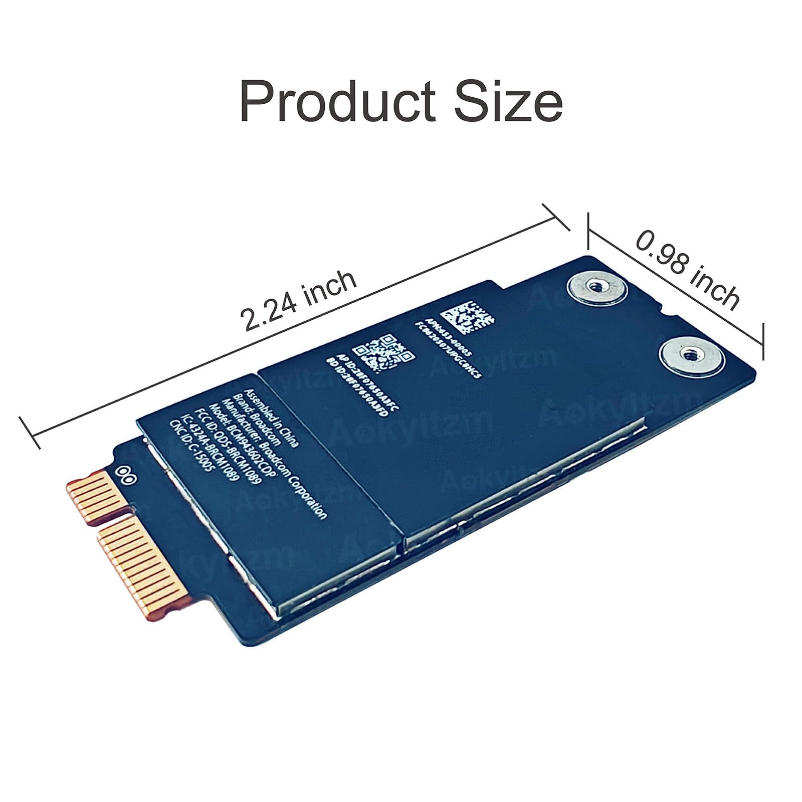Amazon.com: Airport Wireless Network Card BCM943602CDP Replacement