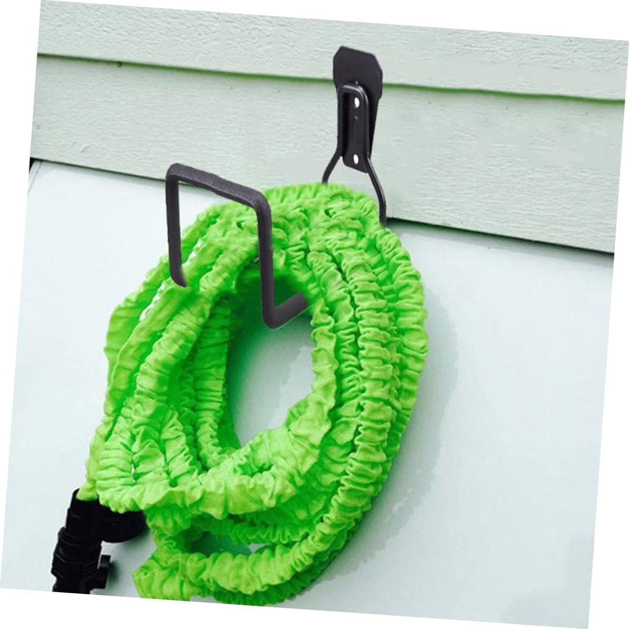 2pcs Outdoor Storage Hooks Heavy Duty Garage Hooks Wall Mount Tool for Garage Ladder