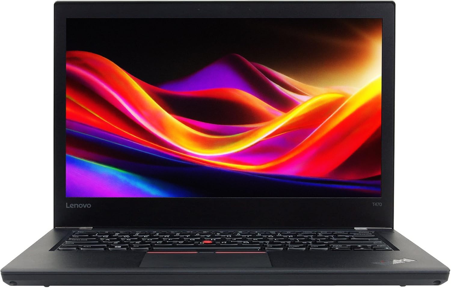 Lenovo Thinkpad T470 Business Laptop 14" (1366x768), Intel Core i7-6500U, 8 GB RAM, SSD da 256 GB, tastiera US QWERTY Windows 11 Pro (ricondizionato)