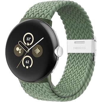 NewJourney Braided Bracelet Compatible with Google Pixel Watch 5/4/3/2/1