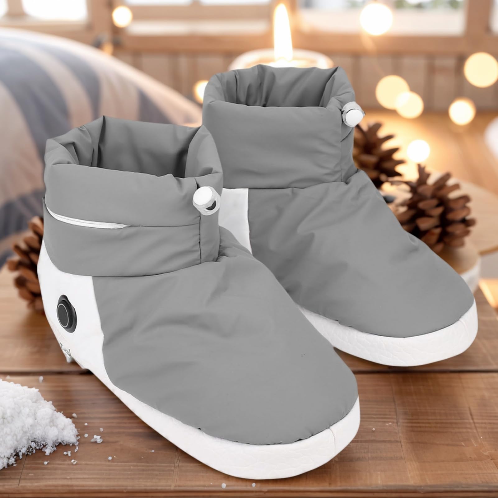 Chaussons Chauffants Fournitures Chauffage Hivernal Chauffe-Pieds Camping