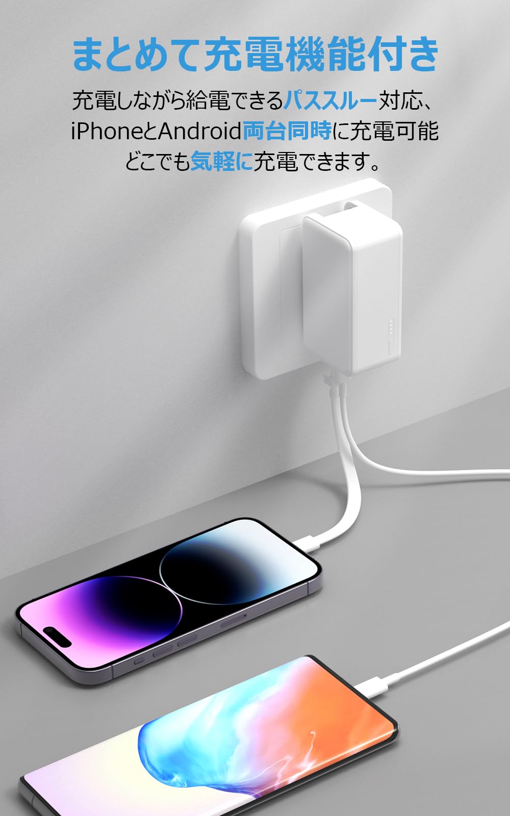 Amazon | 【2025新登場&折畳みプラグ&PD急速充電】 モバイルバッテリー 