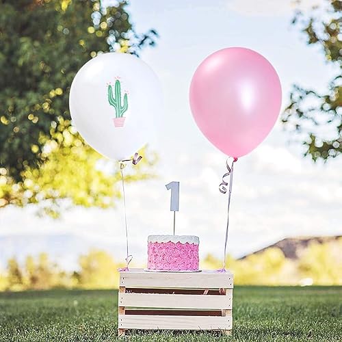 Miniatura 5 de 30 globos de fiesta de cactus para fiesta tropical hawaiana Luau/decoraciones de cumpleaños/fiesta de carnaval temática de verano/baby shower
