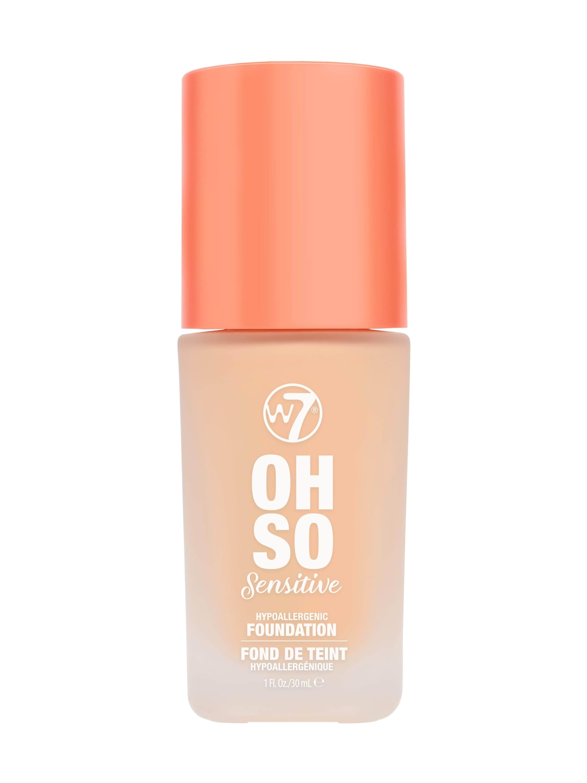 W7 Oh So Sensitive Foundation - Early Tan