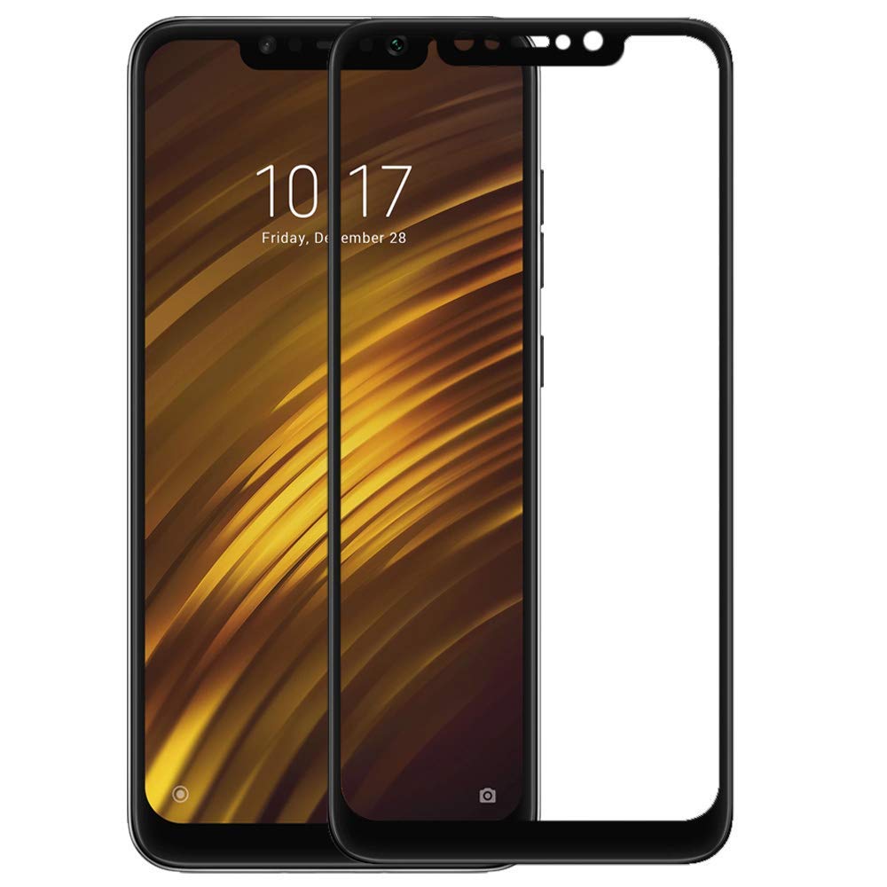Dashmesh Shopping® (6D) Tempered Glass Full Body Glue (Edge to Edge) Screen Protector Guard for Xiaomi Poco F1 (Black) (B07L8BK63H) Amazon Price History, Amazon Price Tracker