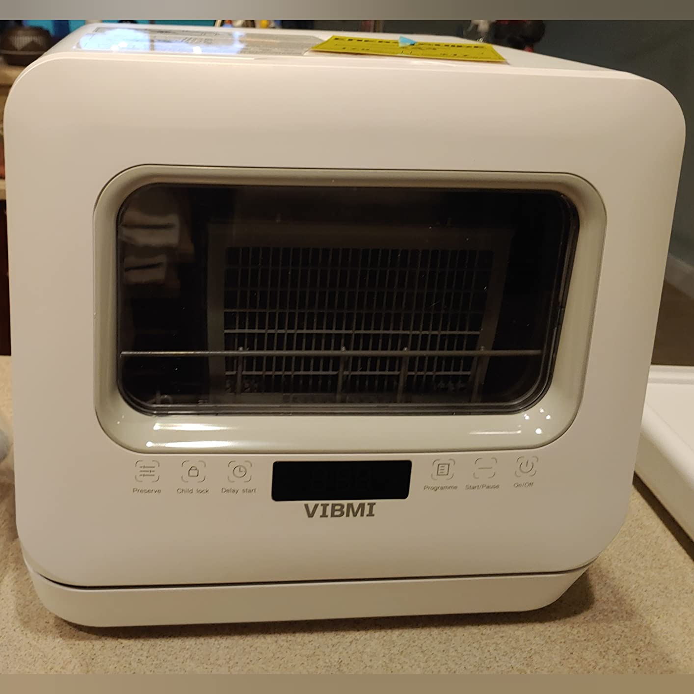 33/mo Finance Countertop Dishwasher, Portable Dishwasher with 6L