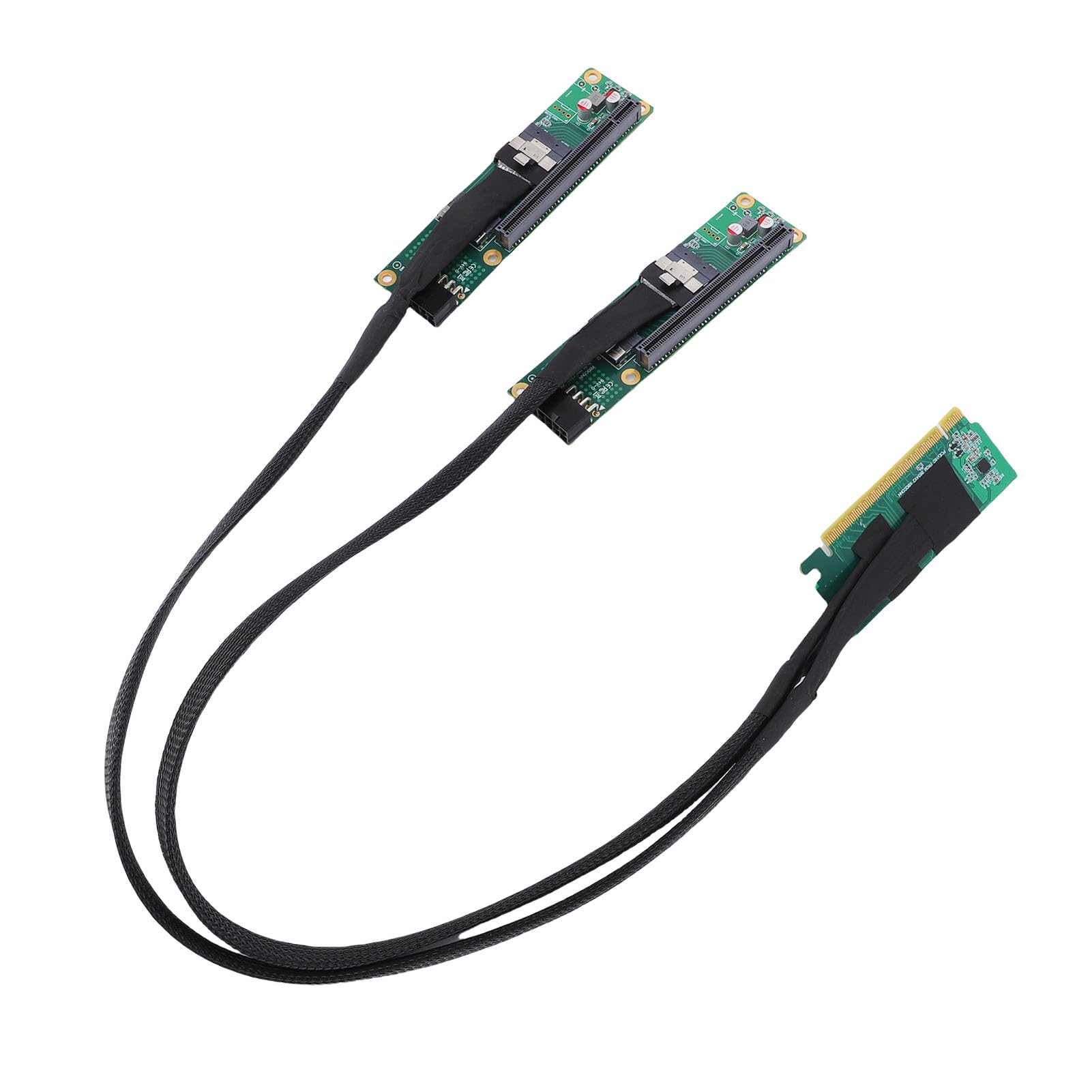 Eacam Kabel Adaptera PCIe 4.0 X16 do SFF-8654 Szybki Przedłużacz Przepustowości do Elastycznych Konfiguracji Komputera 1 Jednostka