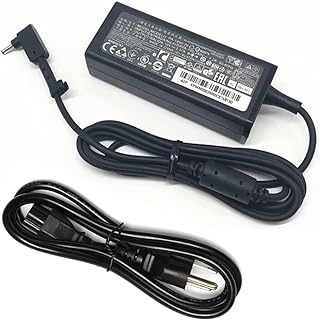 19V 2.37A 45W AC Adapter for ACER Aspire One Cloudbook AO1-131 AO1-131 AO1-431 Chromebook 11 C730 Chromebook R 11 C738T Chromebook 13 C810 (3.0/1.1mm Small Pin)