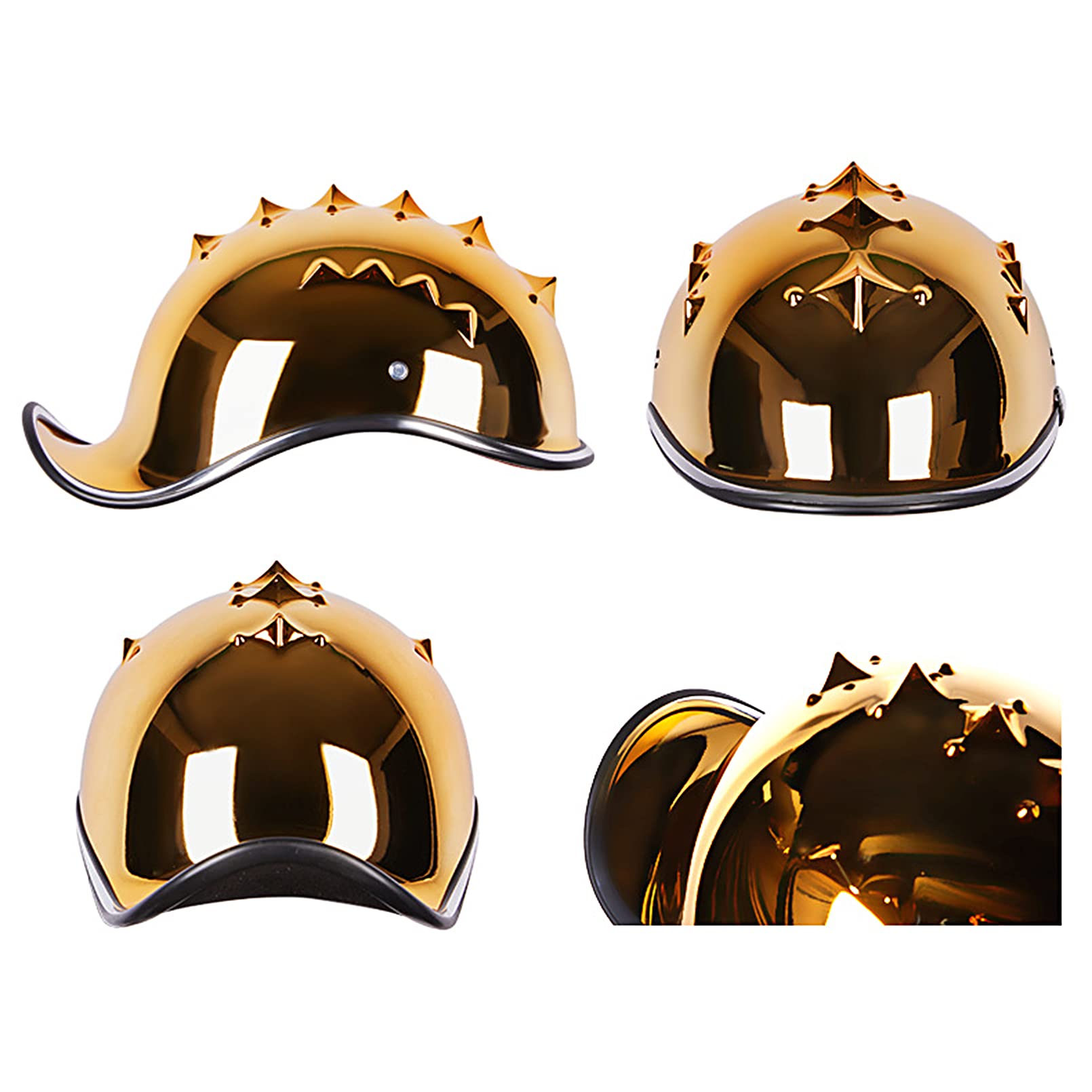 Hanhua Half Helmet Motorcycle Open Face Removable and Washable Lining DOT/ECE Approved Motocross Cruiser Scooter Chopper Moped Suits Men Women