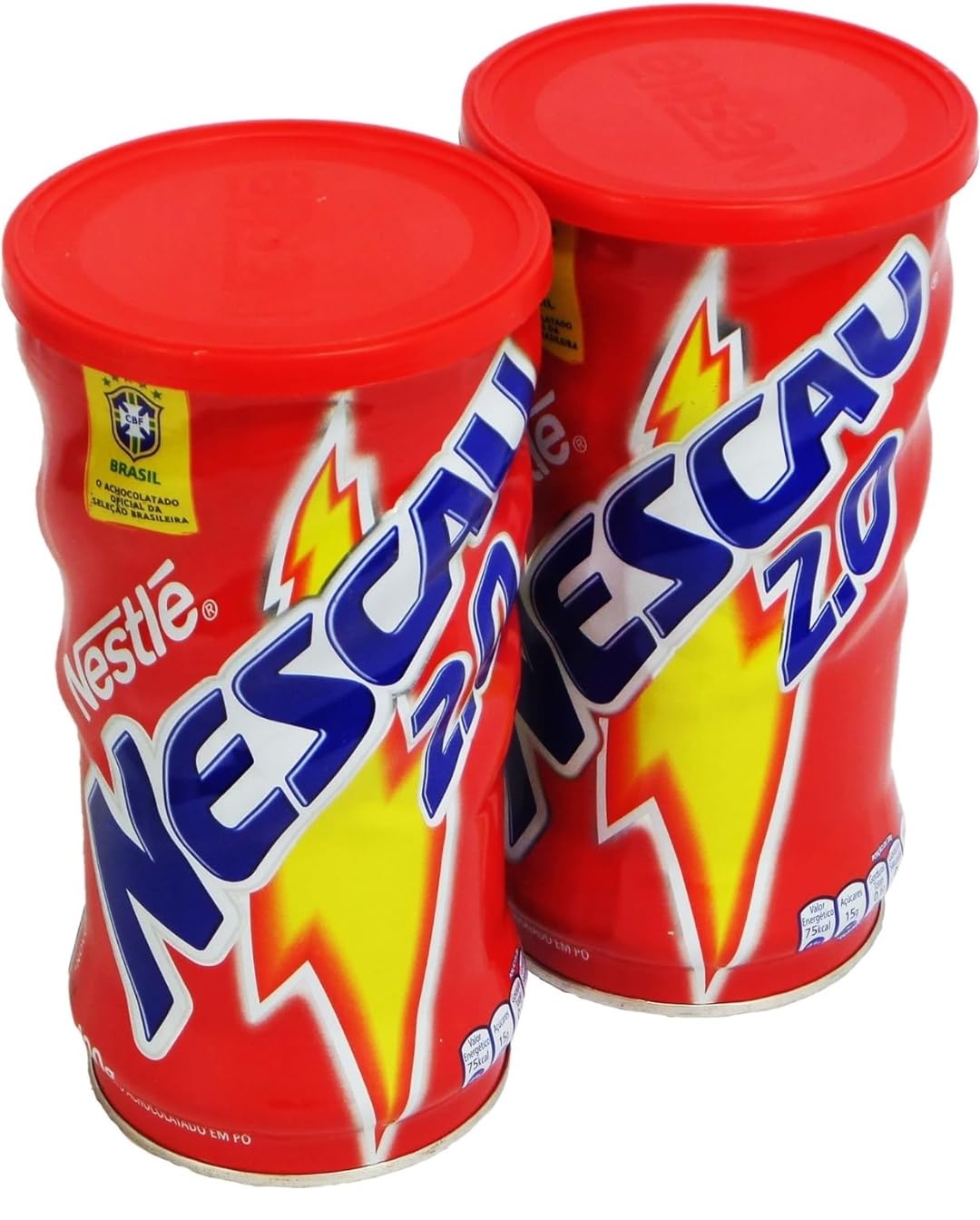 Achocolatado Brasileiro Nescau 370g | Pack 2x370g | Brazilian Chocolate Powder