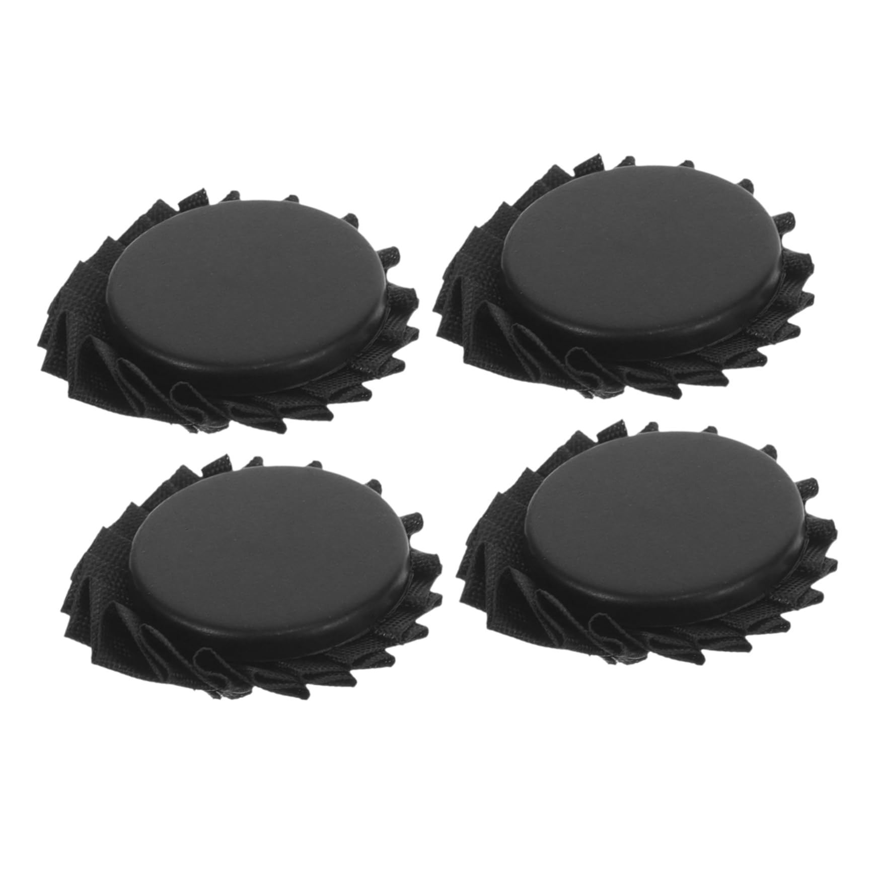 GALPADA accesorios para paraguas protector de punta de paraguas accesorios para sombrillas cubierta de la punta del cubierta superior del el plastico Black