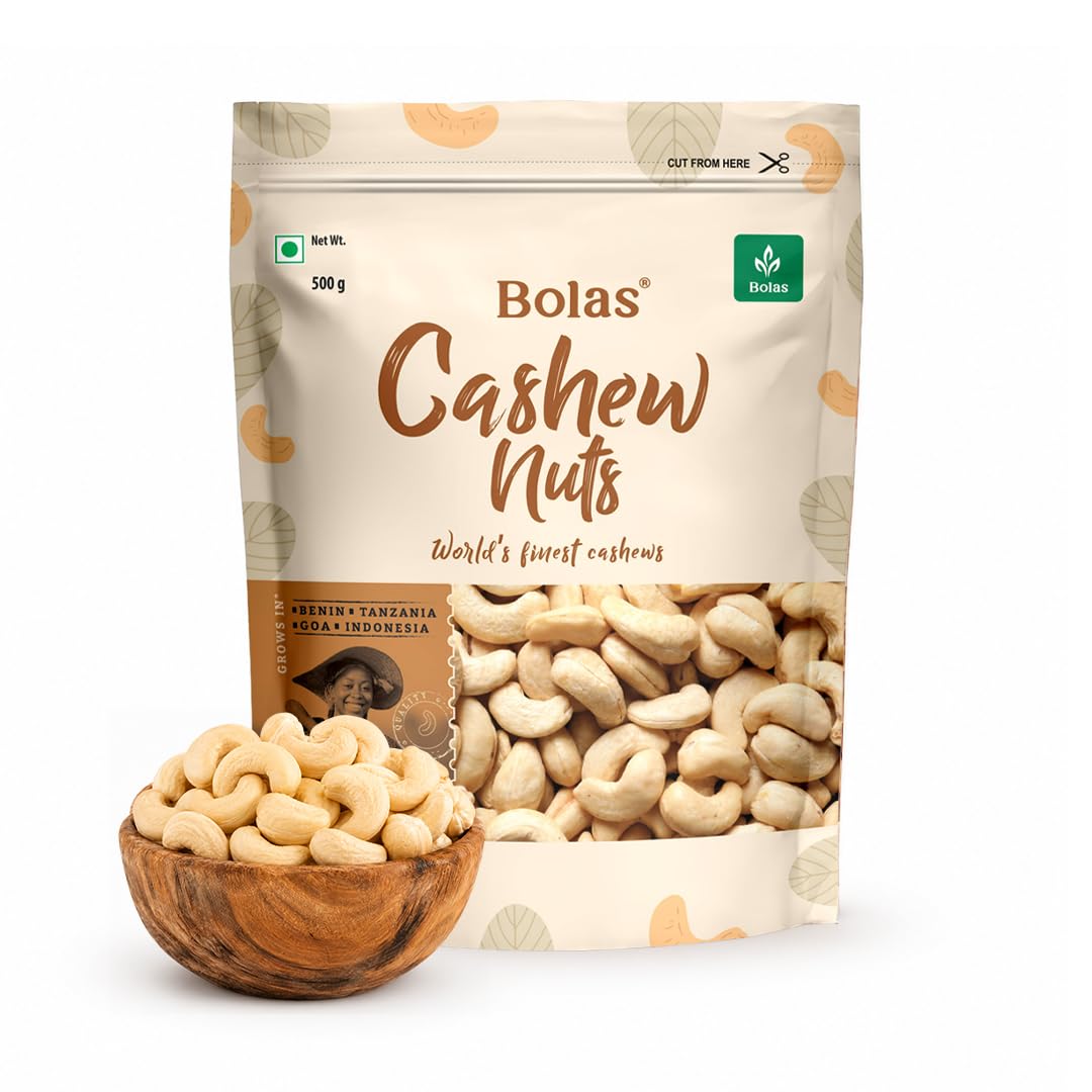 Bolas Whole Cashew Nuts 500g - Image 1
