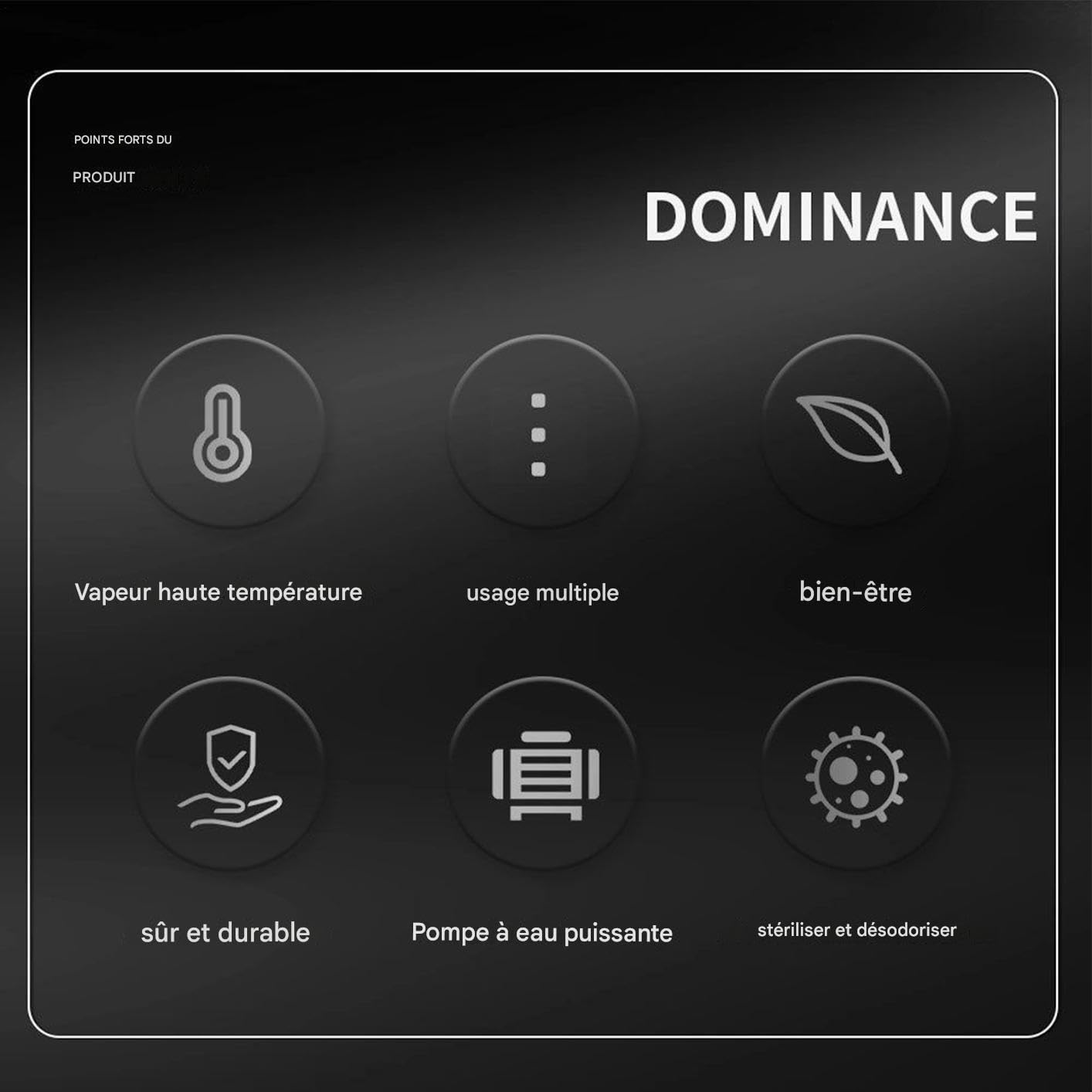 Limpiador de vapor, detergente manual para baldosas y 12 accesorios para suelos de madera, baldosas, sofá, zona de animales, detalle de coche, armario, ropa, alfombra