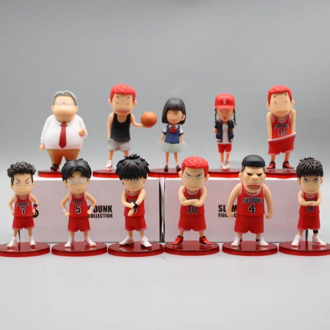 SLAM DUNK フィギュア　11種セット ZX Studio SLAM DUNK Shohoku Resin Model Full Set Original In