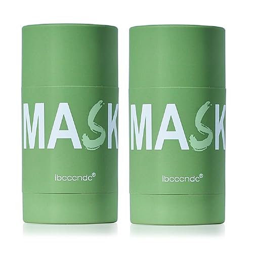 Máscara de limpieza profunda para cara, removedor de puntos negros con extracto de té verde, máscara de limpieza profunda sin poros para purificar,