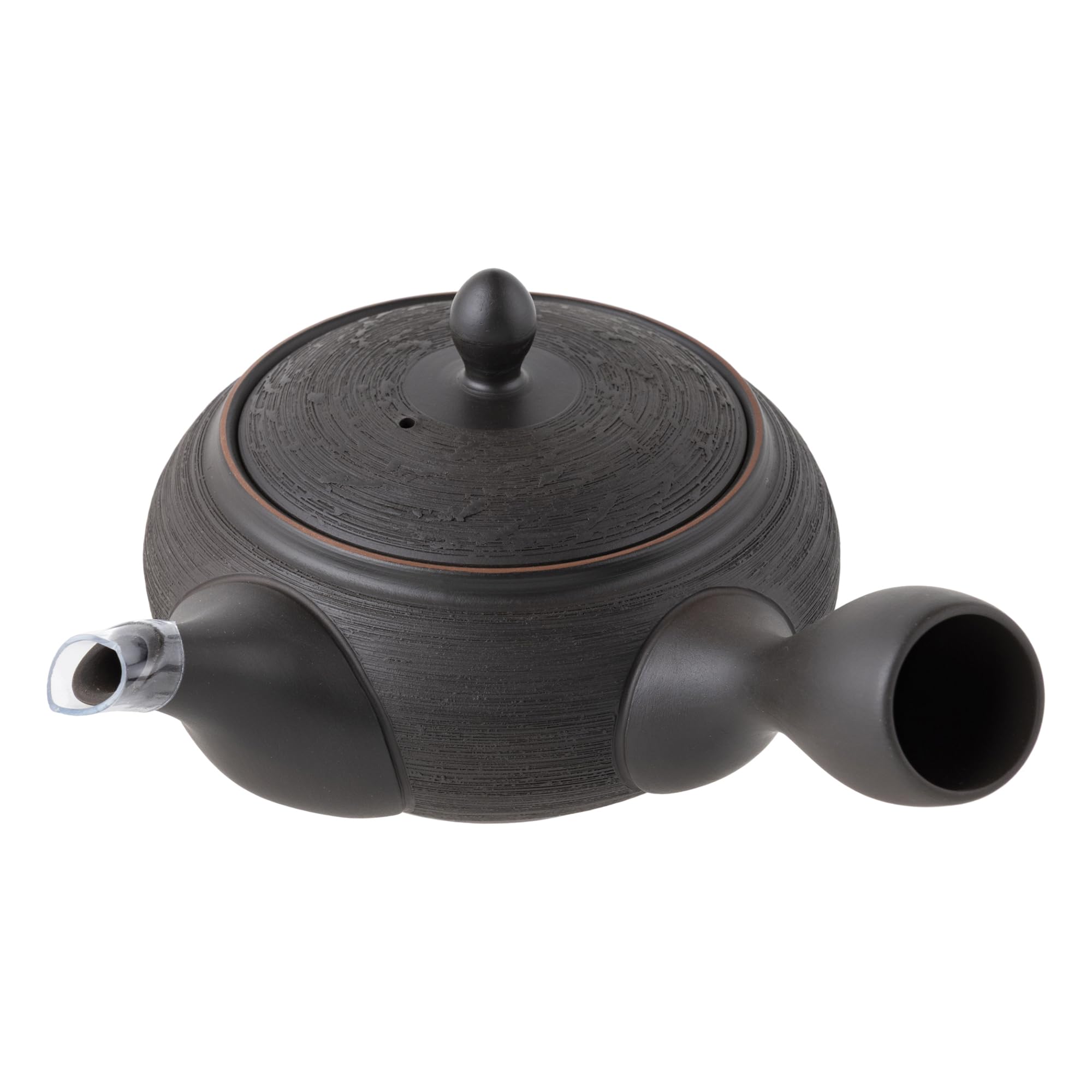 Tokoname Ware Teapot Hōryū Smoked Pine Bark 10.1 fl oz (300 ml) Ceramesh Gyokuro Kabusecha Made in Japan with Box tk005 : Home & Kitchen