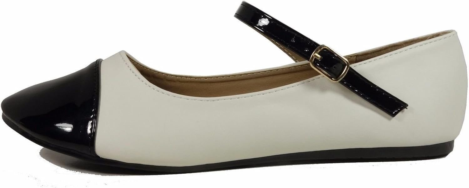 Nova Utopia Women's Mary Jane Style Ballet Flats