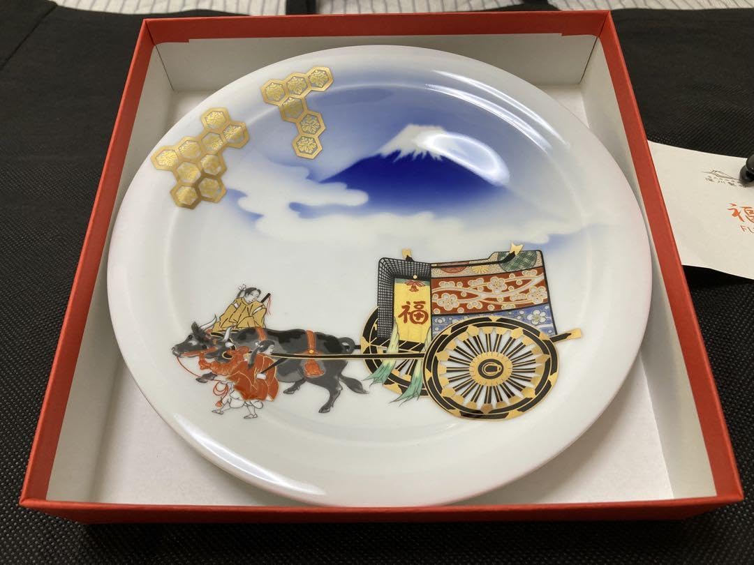 深川製干支皿セット