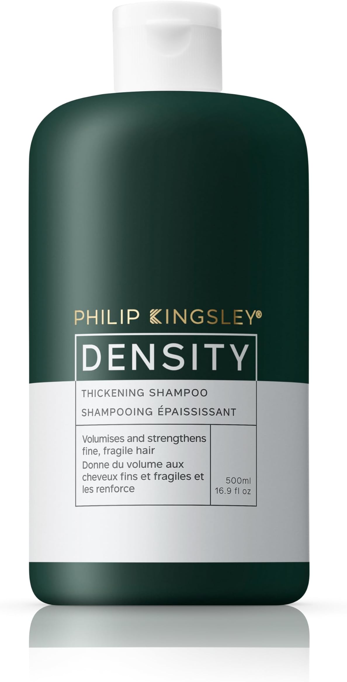 Density Thickening Shampoo | For Thinning Hair | Fine, Fragile, Thin Hair Thickener and Strengthener | Helps Volumize and Strengthen | 500ml