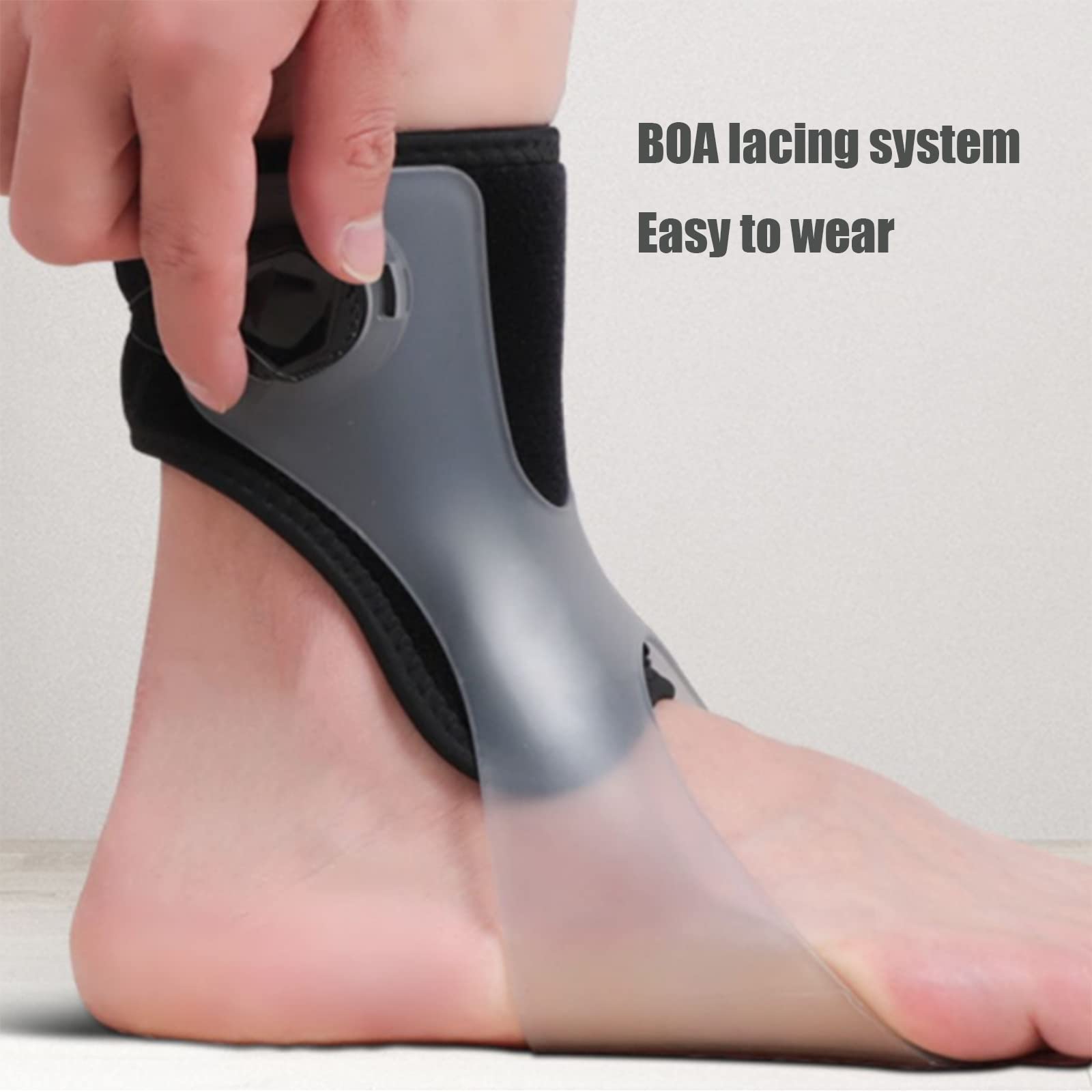 Ortesis para fracturas, 1 Par De Soporte Ligero for Ortesis Tobillo Y Pie for Hemiplejía for Caminar Mejor, S(L)