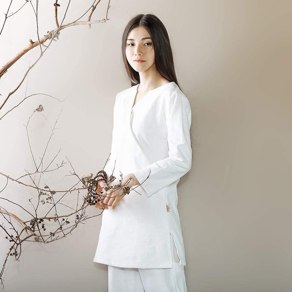 Vier-Jahreszeiten-Tai-Chi-Uniform-Set, Kampfsport-Anzug, Damen-Zen-Meditations-Kleidungsset, buddhistisches Outfit, chinesische Kung-Fu-Kleidung, Baumwolle, Tai-Chi-Kampfsport-Anzug, Zen-Meditation,