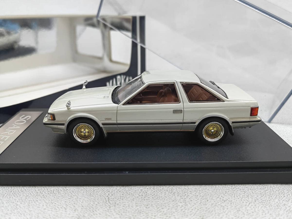 1⁄43 トヨタソアラ 2.8GT-LIMITED (Z10) 1984 リミテッドパール MARK43