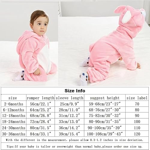 Miniatura 7 de QIAONIUNIU Disfraz de conejito para bebé para Halloween, mameluco para niños pequeños, rómper para cosplay, de 12 a 18 meses