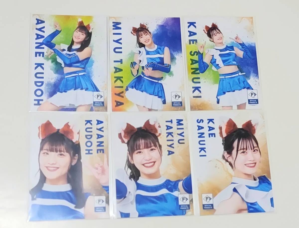 Amazon.co.jp: ファイターズガール 滝谷美夢 工藤彩音 讃岐花笑 全6種+