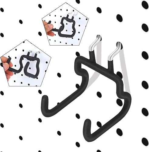 Miniatura 3 de 6 soportes para taladro para tablero de clavijas, accesorios de tablero de clavijas para herramientas, almacenamiento de accesorios, exhibición de