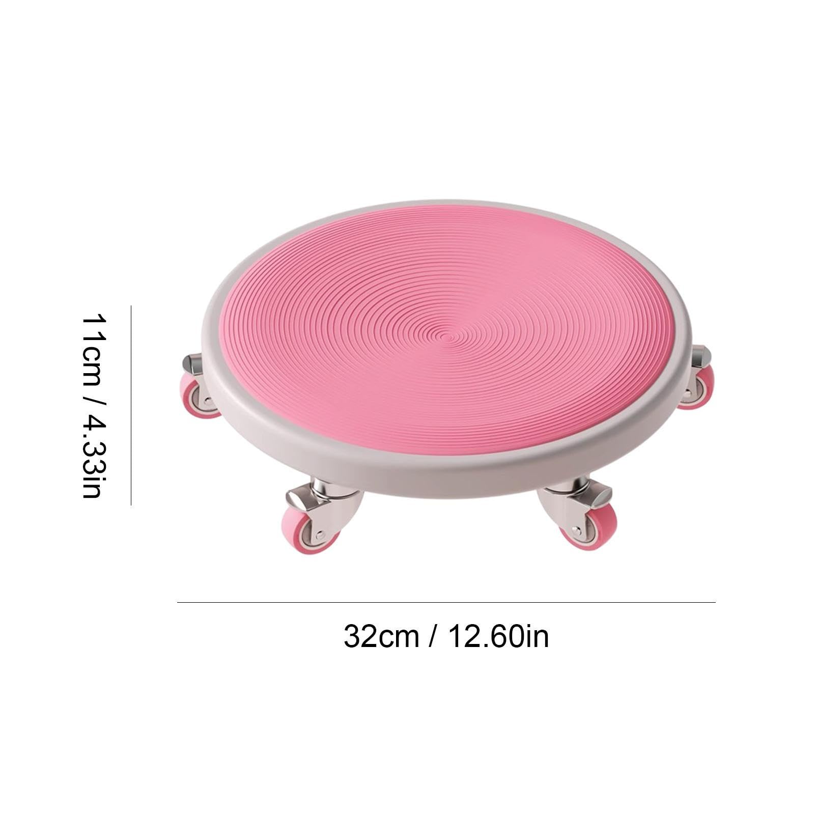 Rueda abdominal de placa, rodillo de entrenamiento abdominal con 6 ruedas, entrenador deportivo profesional con alfombrilla de rodillas, equipo de fitness de bajo ruido para ejercicio en casa Raxove