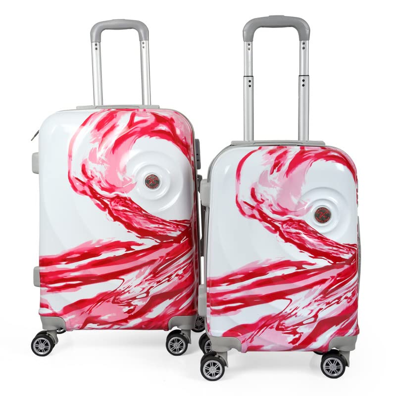 Image of Polo Class 2Pc Trolley Bag Set (24 /28 inch) - Red