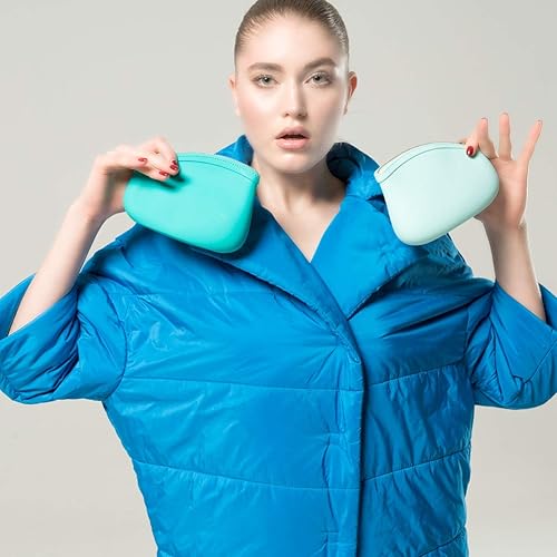 Miniatura 5 de Pudinbag - Neceser pequeño para maquillaje, de silicona, impermeable, para mujer, 10