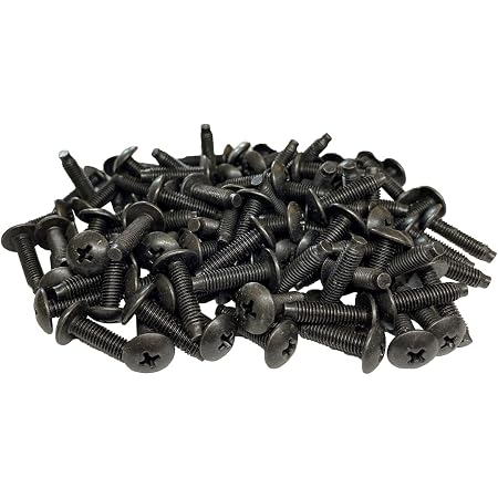 Threaded Rack Screw Amazon.com: RackGold 10-32 Rack Screws 100 Pack - USA Made : Industrial ...