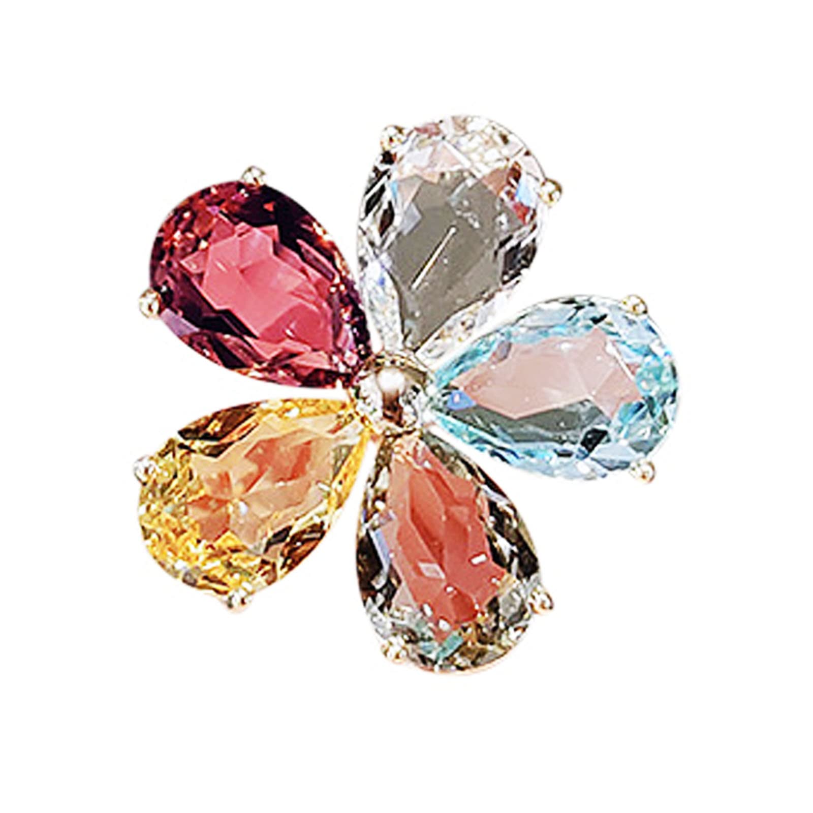 CHIPKARTFloral Brooch Pin Rose Decorative Garment Dress Jewelry for Women Cocktail Party Accessory Brooches Pin