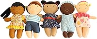 Diversity Buddies Multicultural Plush Dolls Set - 5 Soft 8" Diversity Toys for Kids, Toddlers, Daycare, Home by Making Believe