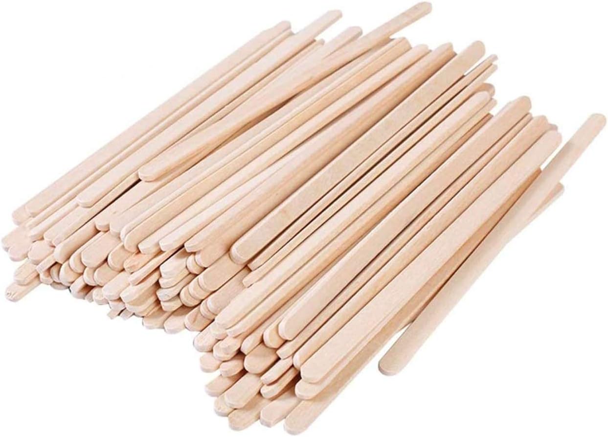 Stir Bar Wooden 100Pcs Disposable Stir Bar Wooden Coffee Milk Tea Stir Stick Independent Packaging Stir Bar 100% biodegradable