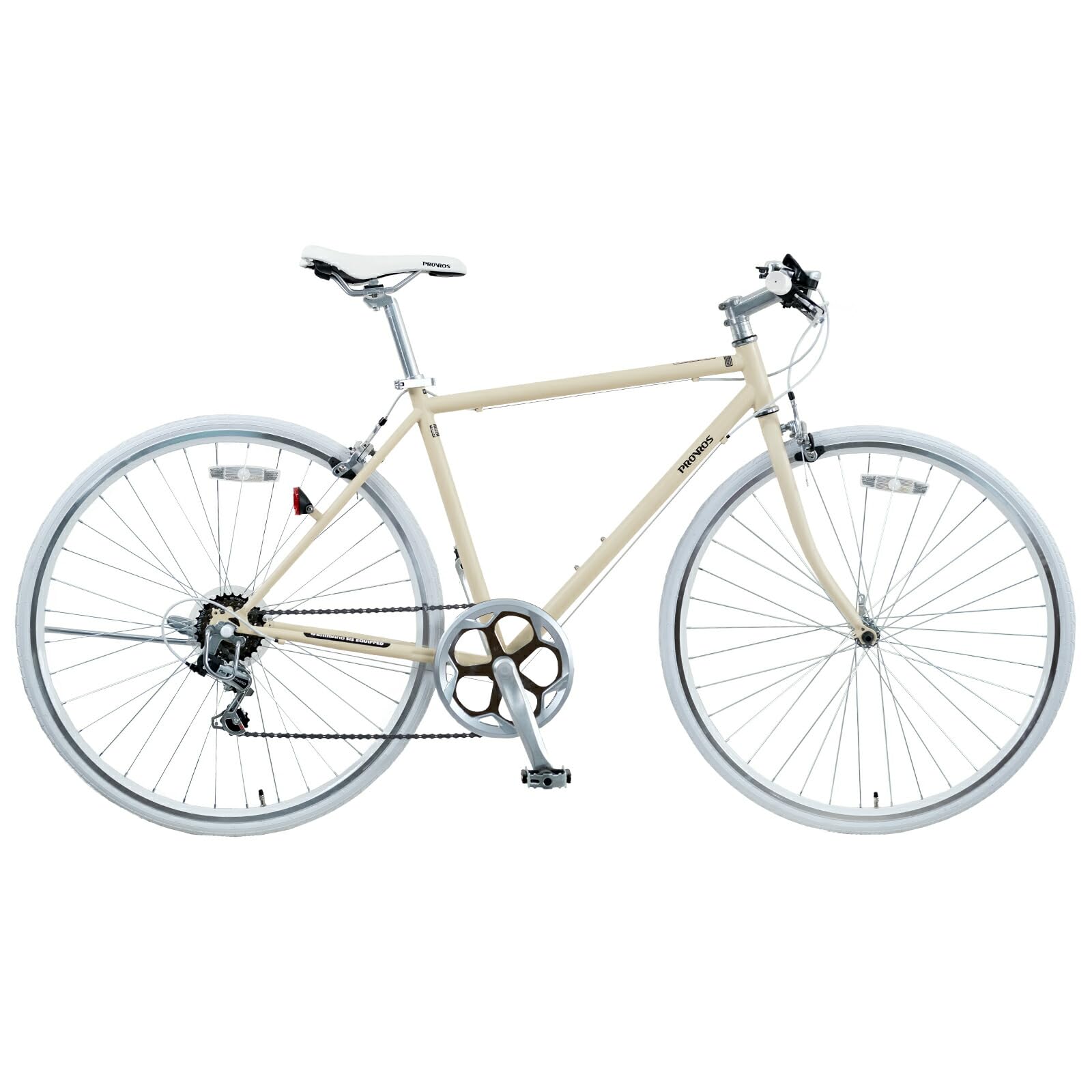 Amazon | 【完全組立済】クロスバイク 自転車 700×28C シマノ6段変速