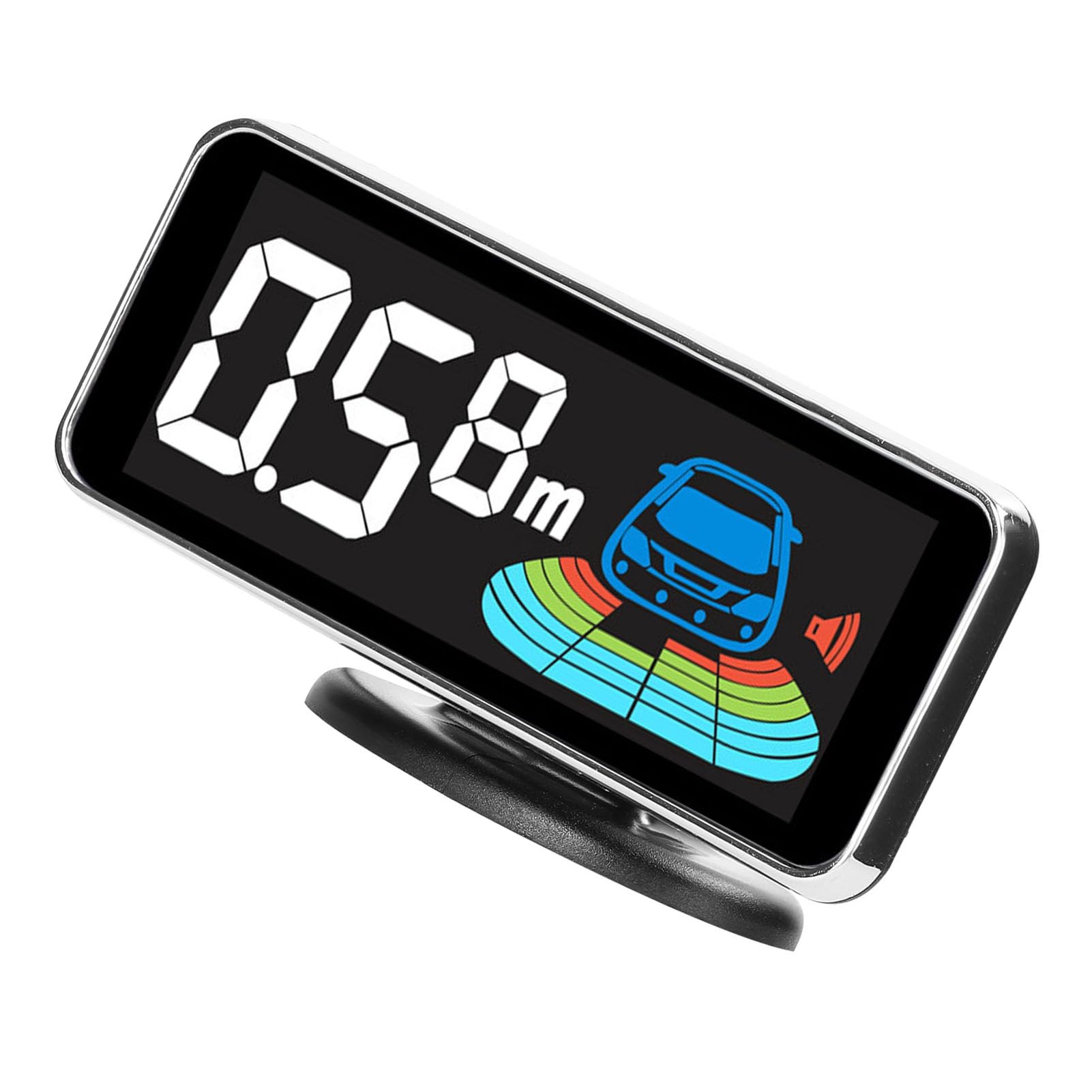 Parcheggio Auto Sensore Posteriore con Radar a 8 Sensori Distanza Display LCD Buzzer Avvisatore - Compatibile con 12 V Veicolo (Sonda da 8 pezzi)