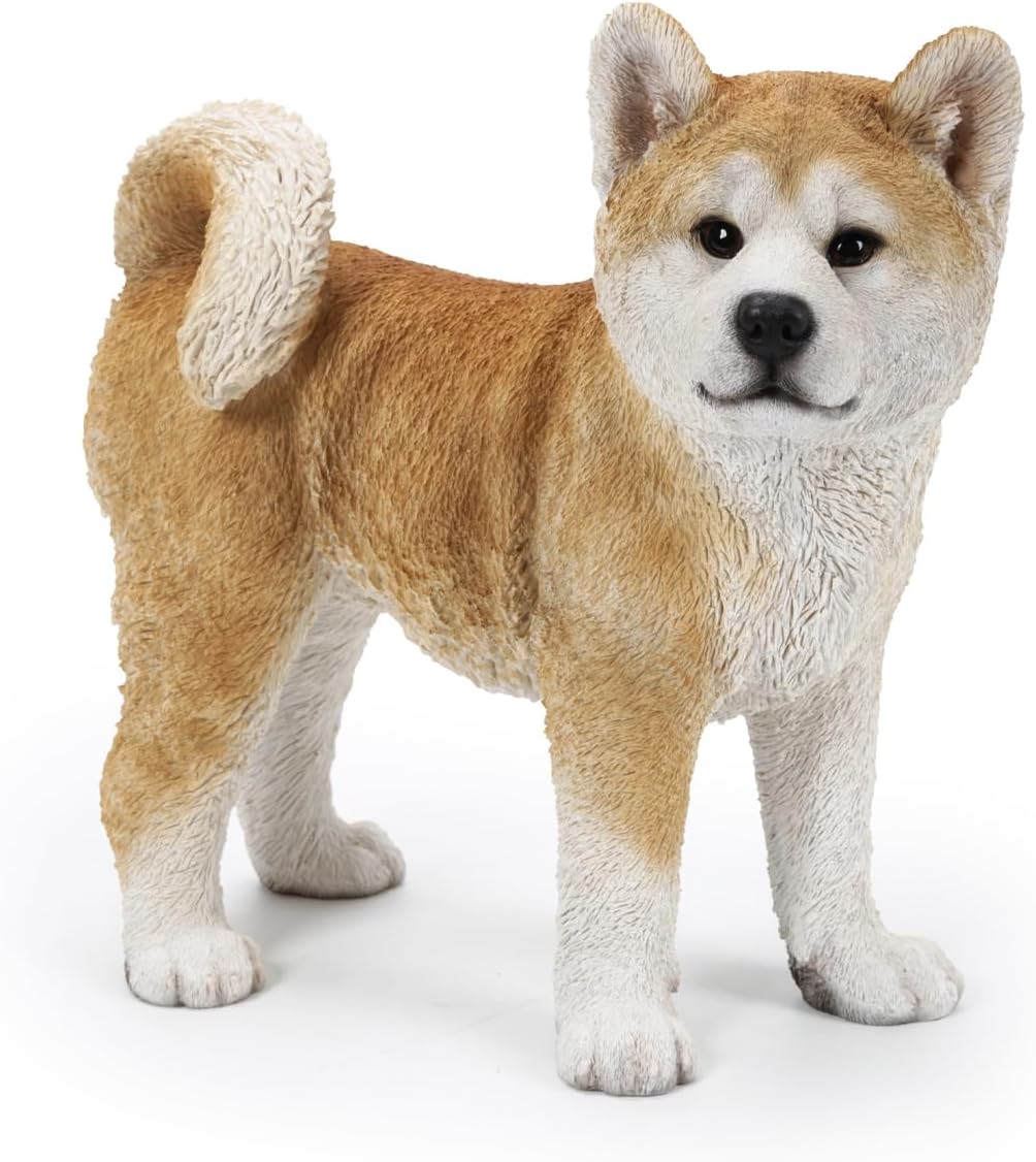 Uvia H18189 Right Facing Akita Inu (Large) Doll Figurine, 15.7 x 8.9 x 15.4 inches (40 x 22.5 x 39 cm), Animal