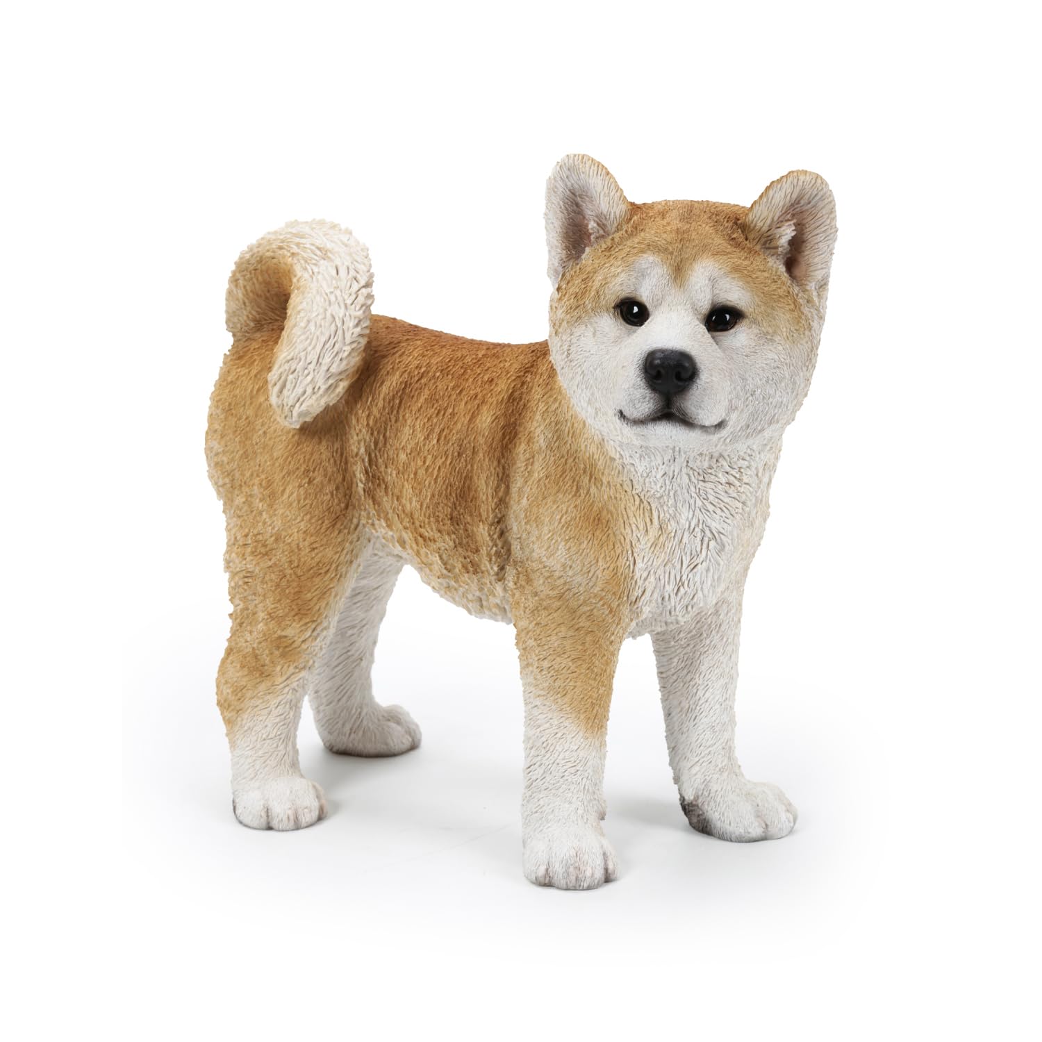 Amazon.co.jp: ウービア 右向き秋田犬(大) 35.5×17.8×34.8㎝ 人形