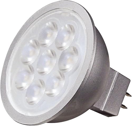 Satco S9496 6.5W LED MR16 LED 3000K 40' Beam Spread GU5.3 Base 12V Bombilla