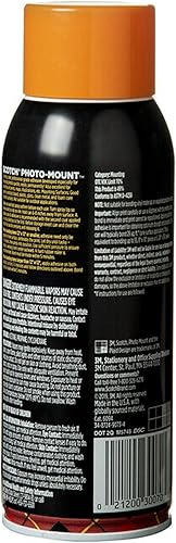 Miniatura 4 de Scotch  Adhesivo en aerosol para montar fotos, 10.25 onzas, Transparente