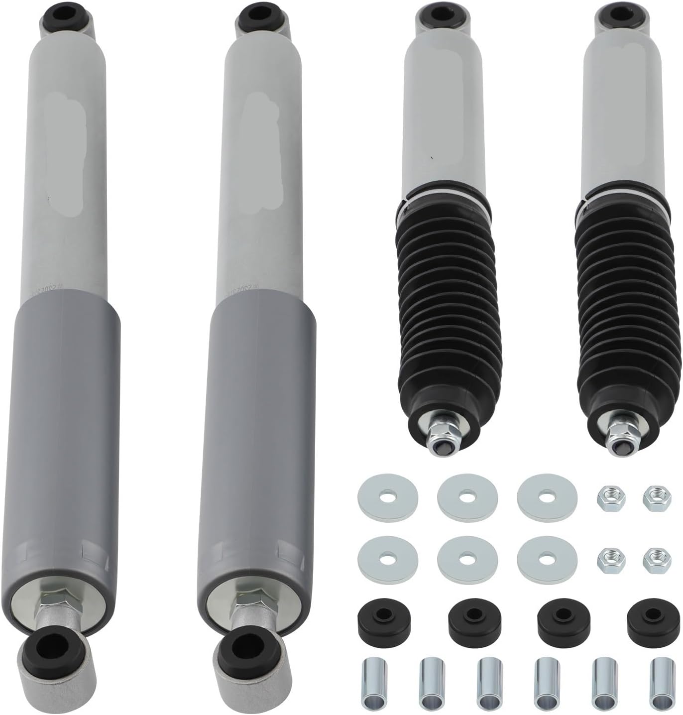 4x Front + Rear Shock Absorbers Compatible For Navara D22 4x4 Ute DX, ST, ST-R 97-on