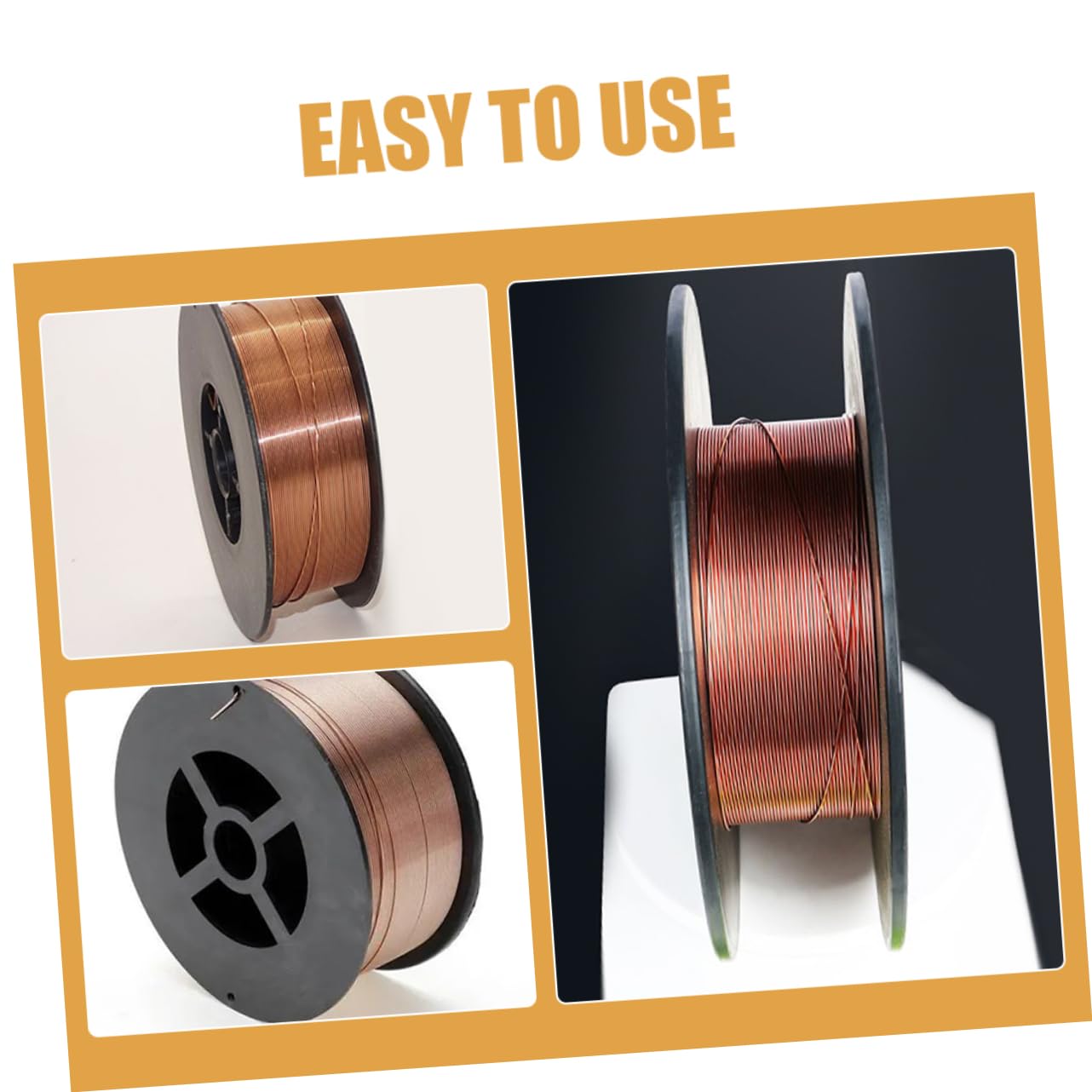 1roll Carbon Steel Gasless Welding Wire Solid Wire for Welders for Metalworking and Projects Stable Performance Minimal Splatter