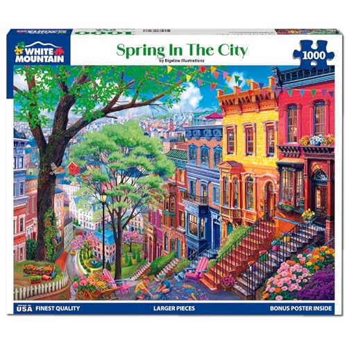 Puzzle Ciudad en Primavera 0+ Anos miniatura 2