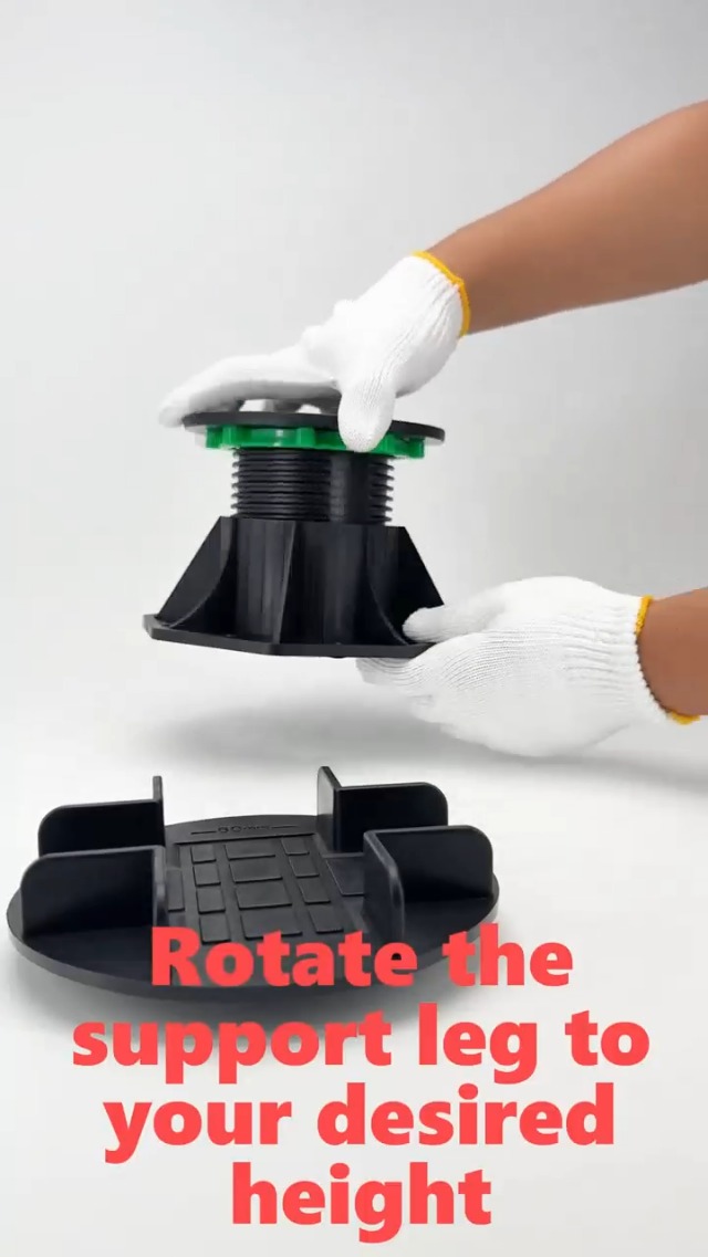 PHLKJL 8Pack Adjustable Plastic Pedestal Paver,Floor Slate Support