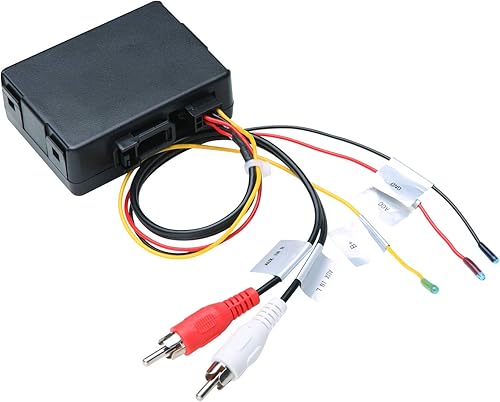 XTRONS Caja de decodificador de fibra óptica para Mercedes-Benz E/CLS/SLK/SL/CLK Series (Decodifica solamente la mayoría del sistema basado en bus)